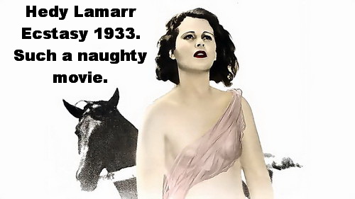 Hedy Lamarr Ecstasy 1.