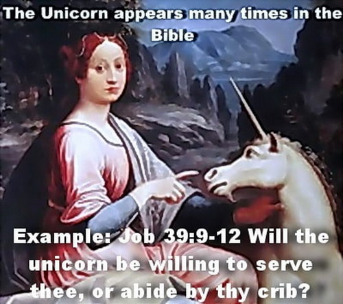 The Unicorn appears many times in the bible.